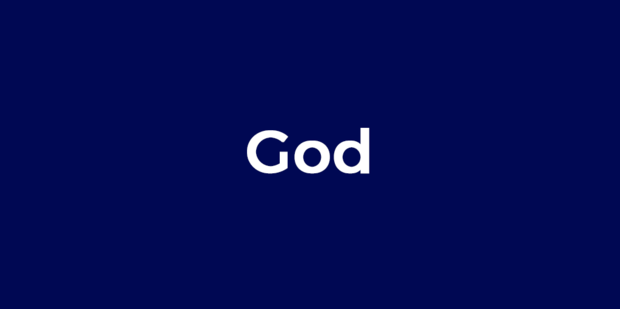 God